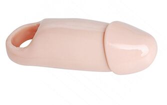 Dicke, geschlossene Düse zur Vergrößerung des männlichen Penis