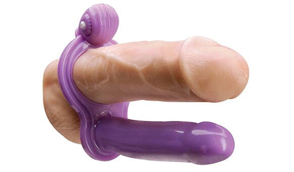 Peniskappe für Doppelpenetration